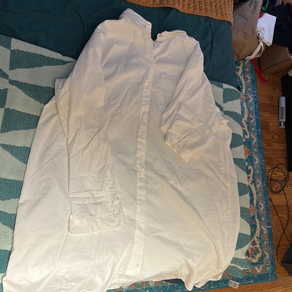 White Shirt Dress